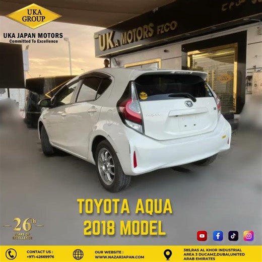 TOYOTA AQUA 2018 in Dubai