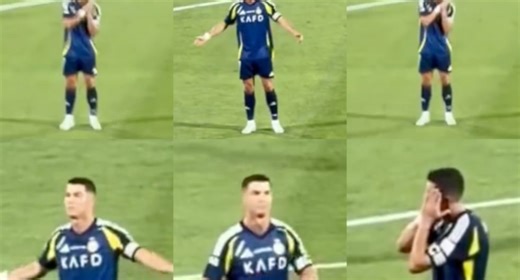 Cristiano Ronaldo y su polémicos gestos contra sus compañeros.