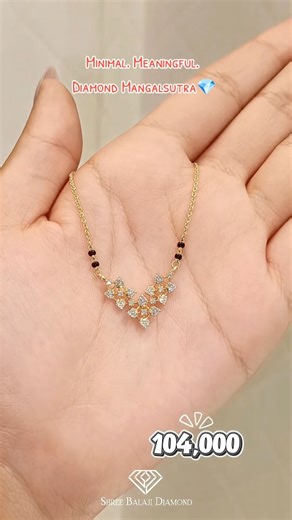 Minimal. Meaningful. Diamond Mangalsutra💎 📍LABIM MALL . . DM us to book yours💌 . . #diamonds #explore #reels #jewelry #reelsinstagram #diamondjewelry #mangalsutra #trending #viral #luxury #labimmall #sbdlabim #sbdnepal #alwaysdeckedinsbd | Shree Balaji Diamond