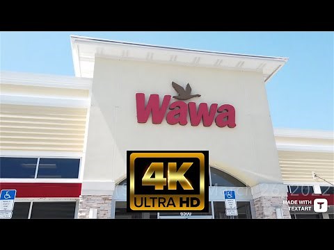 【4K】Wawa - Convenience Store Walkthrough - Orlando Florida
