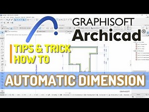 Archicad How To Use Automatic Dimension Tool