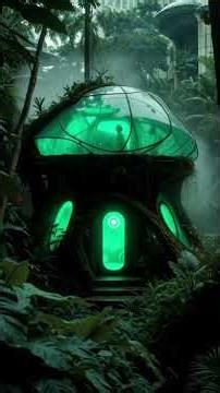 Alien House Concept | Futuristic CGI Home Design | Sci-Fi Architecture