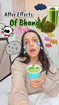 After Effects Of Bhang😵‍💫🤮 #minivlog #trending #viral #shortvideo #shortsfeed #comedy #reels #shorts