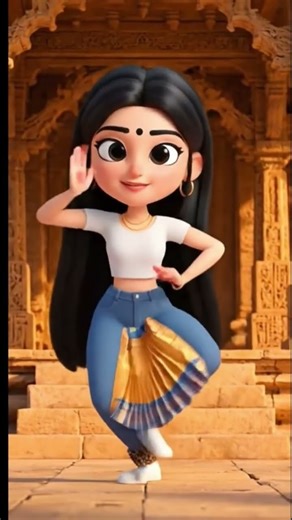 3D Avatar Performs Stunning Indian Classical Dance! 💃✨