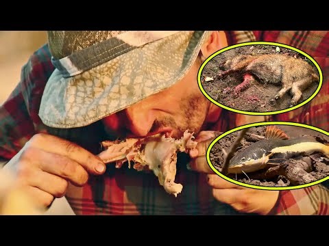 The Man Was So Strong That He Caught A Wild Boar Barehanded, Impressing His Teammates!