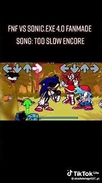 fnf too slow encore #fnf #fnfmod #sonicexe #gameplay