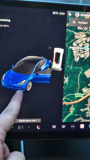 HW3 Tesla's Now Show The Supercharger While Supercharging #Shorts #Tesla #Supercharger #EV #Tech