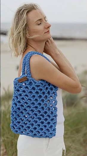 Crochet beach bags with me #crochetforbeginners #crochet #handmade #diy