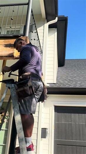 Changing out Rotted Beams on a 2nd story deck #woodbeams #repairs #repairing
