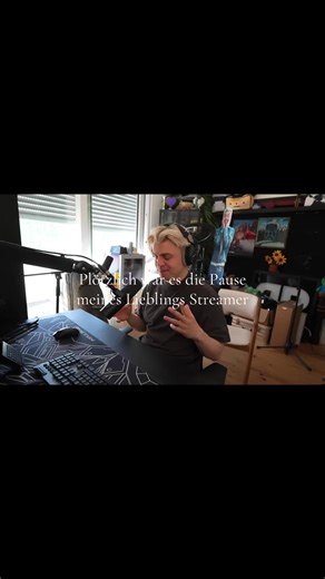 Danke für alles, Kevin – deine Pause ist mehr als verdient!. Du warst für uns da, jetzt sei für dich selbst da 💜 #mentalhealth #pause #fyp #papaplatte #streaming @Papaplatte