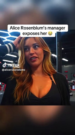 Alice Rosenblum’s manager exposes her 😭 #alicerosenblum #viral #fyp | alice rosenblum manager