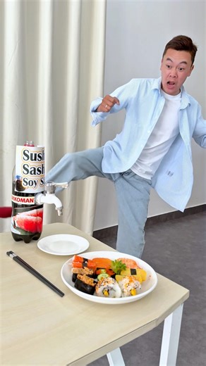 Years of training finally pay off😂 長年の訓練がついに実を結んだ