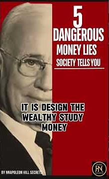5 Dangerous Money Lies Society Tells You‎. #money #selfdiscipline #mindsetshift #success