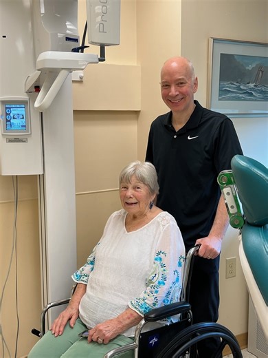 Jewish Home has acquired a new dental radiographic imaging system in their onsite dental suite as part of the array of services offered to nursing home residents. The Planmeca ProOne offers panoramic dental X-rays with standing or seated access for easy patient positioning, efficient diagnostic and imaging ability, and reduced radiation compared to traditional radiological systems. Daniel Mendelson, M.D., Chief Medical Officer and Vice President of Medical Services, says, “Having this technology