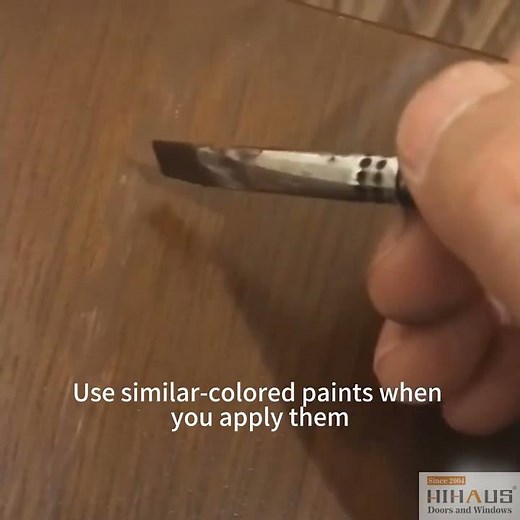 How Can I Repair Wood Grain? -Follow the video#shorts #doors #windows #repairing