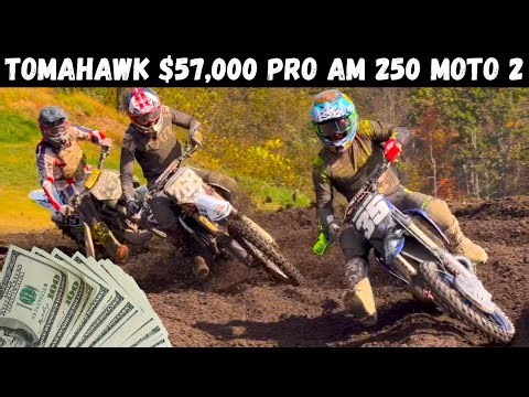 THIS MONEY RACE WAS INSANE!! Epic Privateer Battles to the FINISH at Tomahawk Pro-Am 250 Moto 2