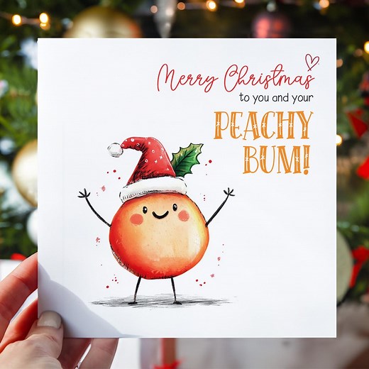 Funny Christmas Card – Rude Xmas Humor, Personalised Message - Etsy UK