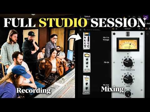 Start to Finish Studio Session (Recording & Mixing)