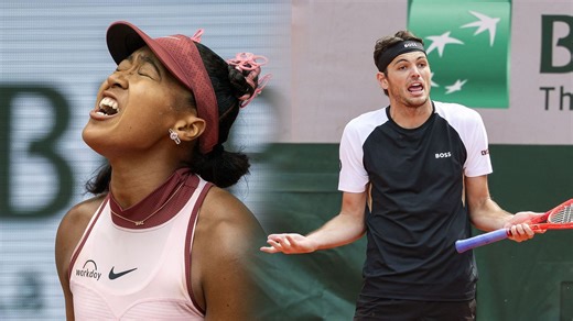 5 shocking results from French Open 2025 Day 2 ft. Naomi Osaka, Taylor Fritz