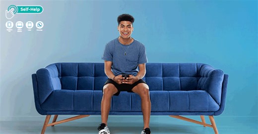 What’s more convenient than chillaxing on your couch? Being able to do a SIM swap for FREE on WhatsApp from the comfort of your couch 🛋️ That’s #ConvenienceUnleashed for you! Ska lebala, in-store SIM swaps will now be charged💡 | Telkom