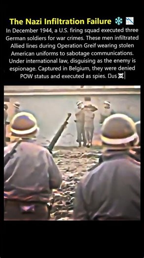 Why the US Executed Its Own "Soldiers" #history #ww2history