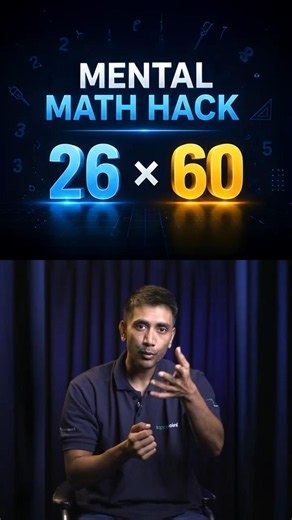 Multiply by 60 in Just 3 Seconds! 🤯 Easy Maths Trick | Mental Math #shorts #tricks