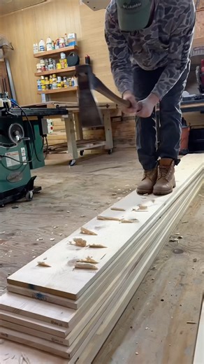 Getting in that manual labor workout. #BuiltNotBought