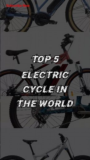Top 5 Electric Cycle in the World | #cycle #top5 #mtb