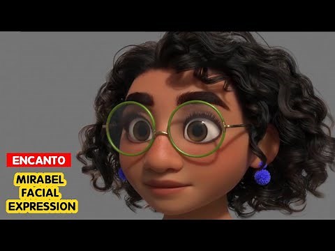 ENCANTO | Mirabel Facial Expression | Disney Animation | ‪@3DAnimationInternships‬