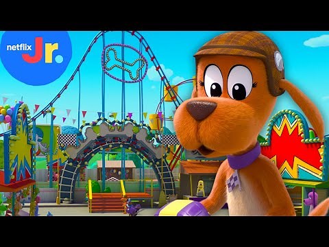 Solving the Rollercoaster Slobbery! 🎢 | Go, Dog. Go! | Netflix Jr