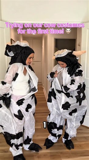 merrelltwins on Instagram: "First time for everything! 🐮"