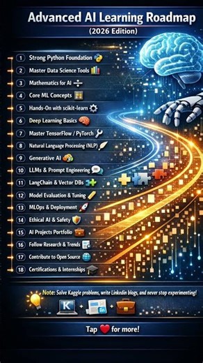 AI Roadmap 2026 💪👌🎊✨️