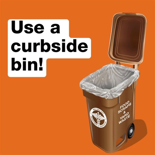 7.8K views · 26 reactions | Separating your food scraps & yard waste from your trash is mandatory! Here's how to get it done: - Put it in a bin for weekly curbside pickup (EASY!) - Drop it off at a neighborhood site or Smart Bin (FUN!) - Compost on your own at home (GREAT!) Info: nyc.gov/compost | New York City Department of Sanitation | Facebook