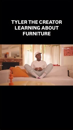@yellow.t.v on Instagram: "In this clip, Tyler visits Herman Miller to learn about the history and evolution of different furniture including the iconic Eames Lounge Chair. - - - #deisgn #furniture #tylerthecreator #chair #golfwang"