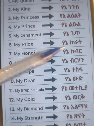 These sentences are very crucial to our children with our words and give the moral. #vocabulary #englishinamharic #englishinamharic