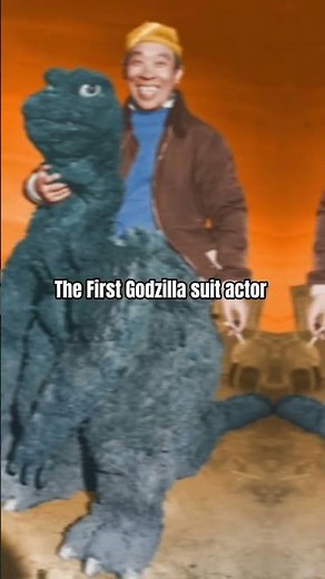 Haruo Nakajima also known as the first Godzilla suit actor in 1954. #godzilla
