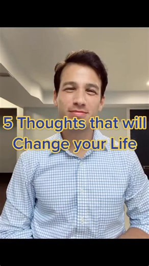 5 thoughts that will change your life #motivation #inspiration #tips #transformation #fyp #foryou #foryoupage #explore #explorepage | Yaakov Andrew Cohen