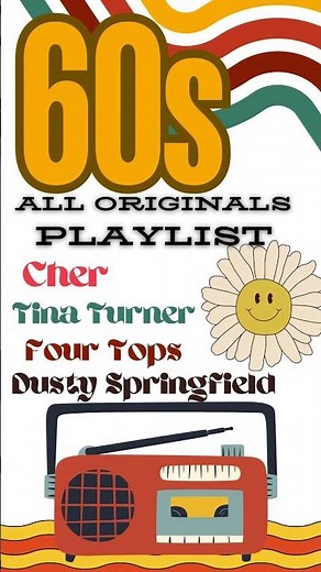 60s Playlist Hits. All Originals Playlist With 60s DJ