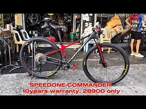 Speedone commander project bike mtb crit set up
