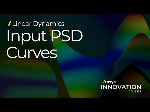 Checking the Fidelity of the Input PSD curve Using Ansys Mechanical — Lesson 2