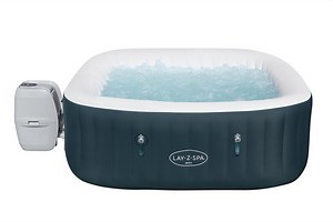 Spa gonflable carré Lay-Z-Spa Ibiza Airjet 4 - 6 personnes