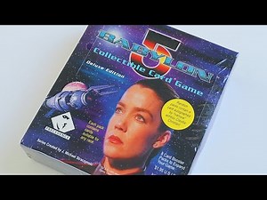 Babylon 5 CCG: Premiere Deluxe Edition Set - Booster Box Unboxing / Pack Opening | Rick Adams