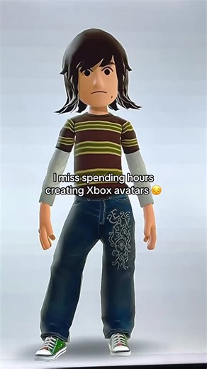 I miss spending hours creating Xbox avatars 😔 #xbox360 #nostalgia #gaming #console #xbox #avatar #character #customization #custom #aesthetic #frutigeraero #early2000s #2010s #nostalgiacore #nostalgiatrip #aero | Skeuoss