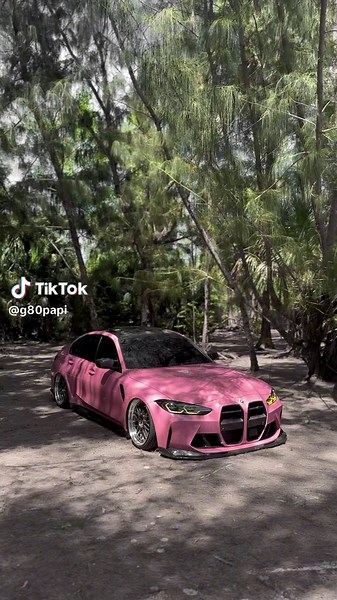 Custom BMW G80 M3 in Stunning Purple Finish