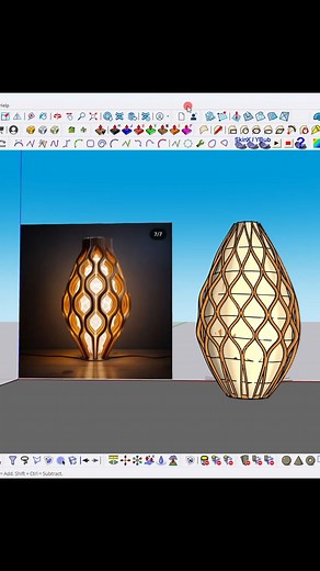 261K views · 1.8K reactions | creating a decorative light Model in sketchup / sketchup free plugin plugin used bz spilne ffd tool #exterior #sketchupdesign #sketchuppro #3d #sketchupvray #building #interior #bedroomdesign #plugin #render #vrayrender #sketchuprender #sketchup2024 #civilengineer #interiör #interiordesign #sketchup | Vray sketchup guru | Facebook
