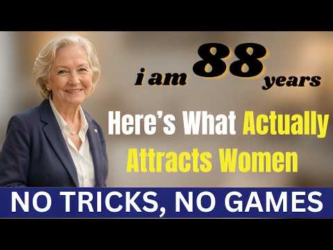 I’m 88 Years Old… and Here’s What Actually Attracts Women (No Tricks, No Games)