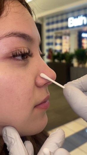 Changing Gold Hoop Nose Ring