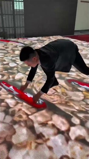This LED Tile Floor Reacts to Every Step! Incredible Transformation