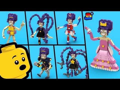 LEGO Poppy Playtime: How to Build Lily Lovebraids (All Skins)