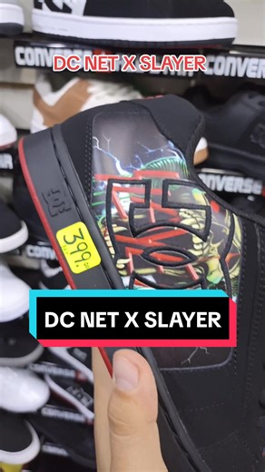 DC NET X SLAYER: Risas y Skateboarding Oversize